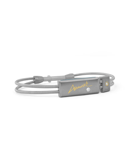 Autograph – Personalized Titanium Cable Bracelet