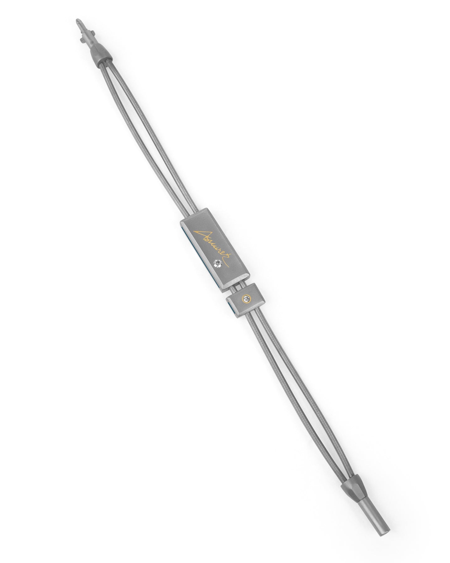 Autograph – Personalized Titanium Cable Bracelet