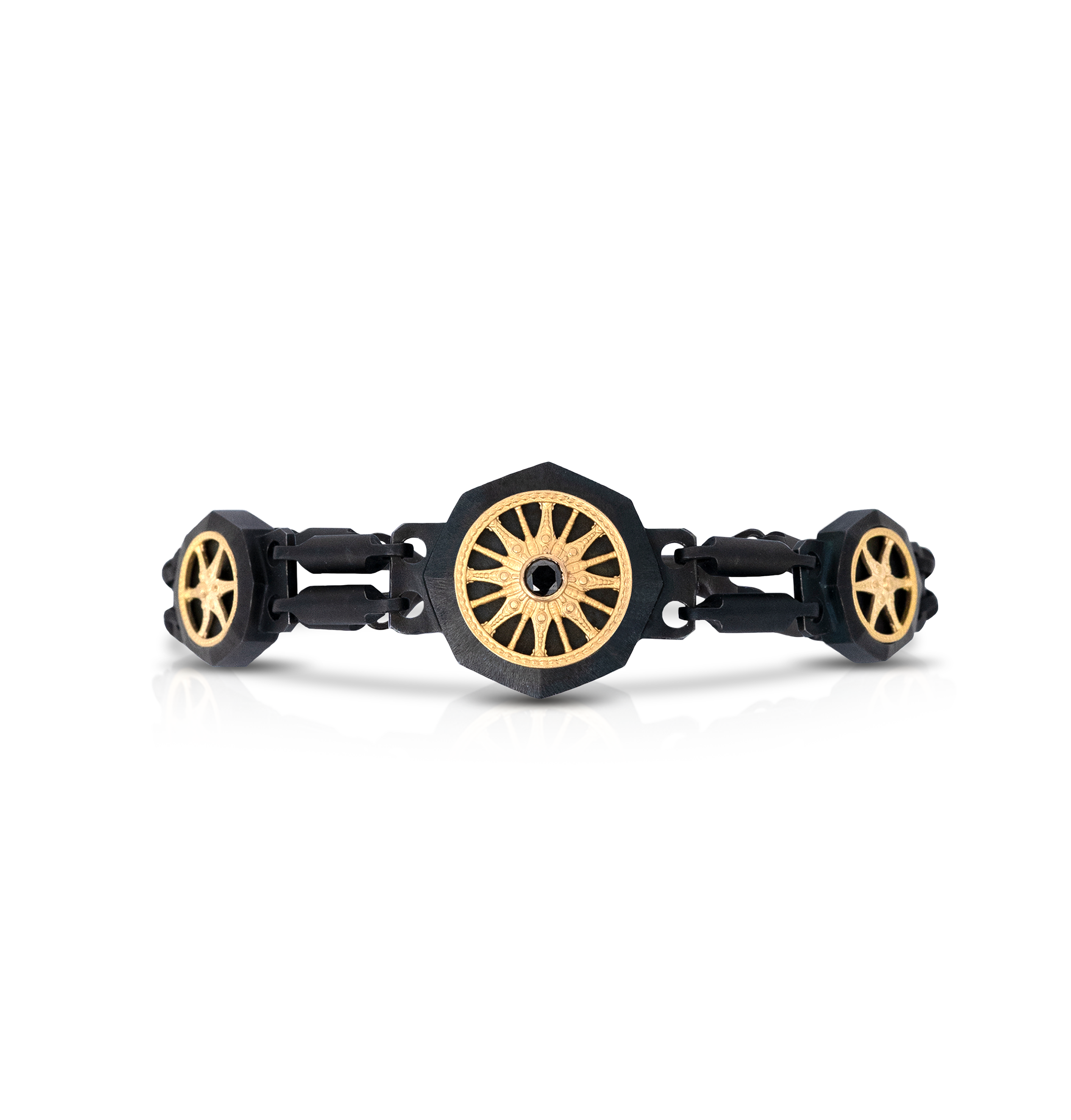 Dravida - Black Titanium Bracelet