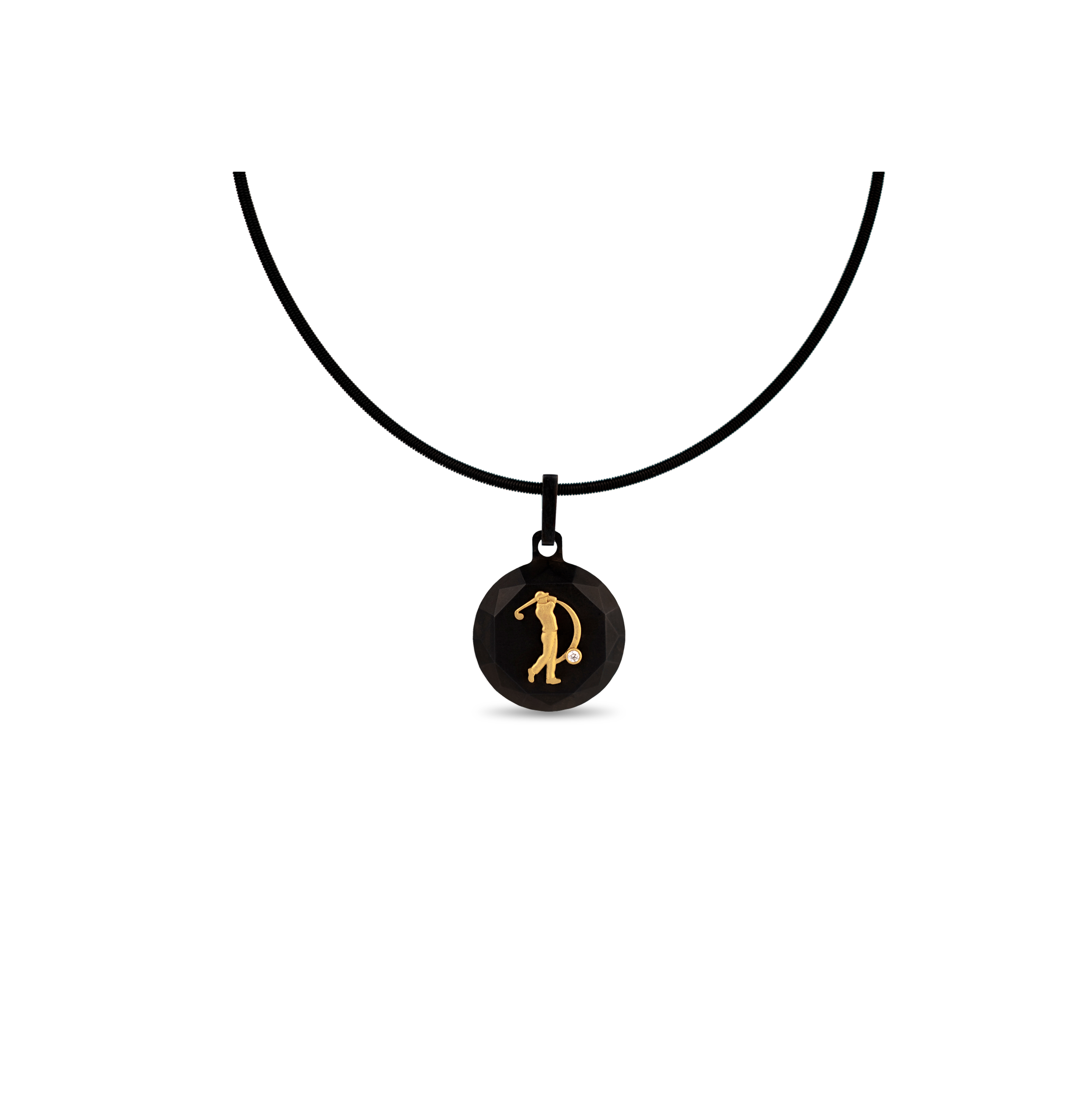 Goal – Black Titanium Pendant