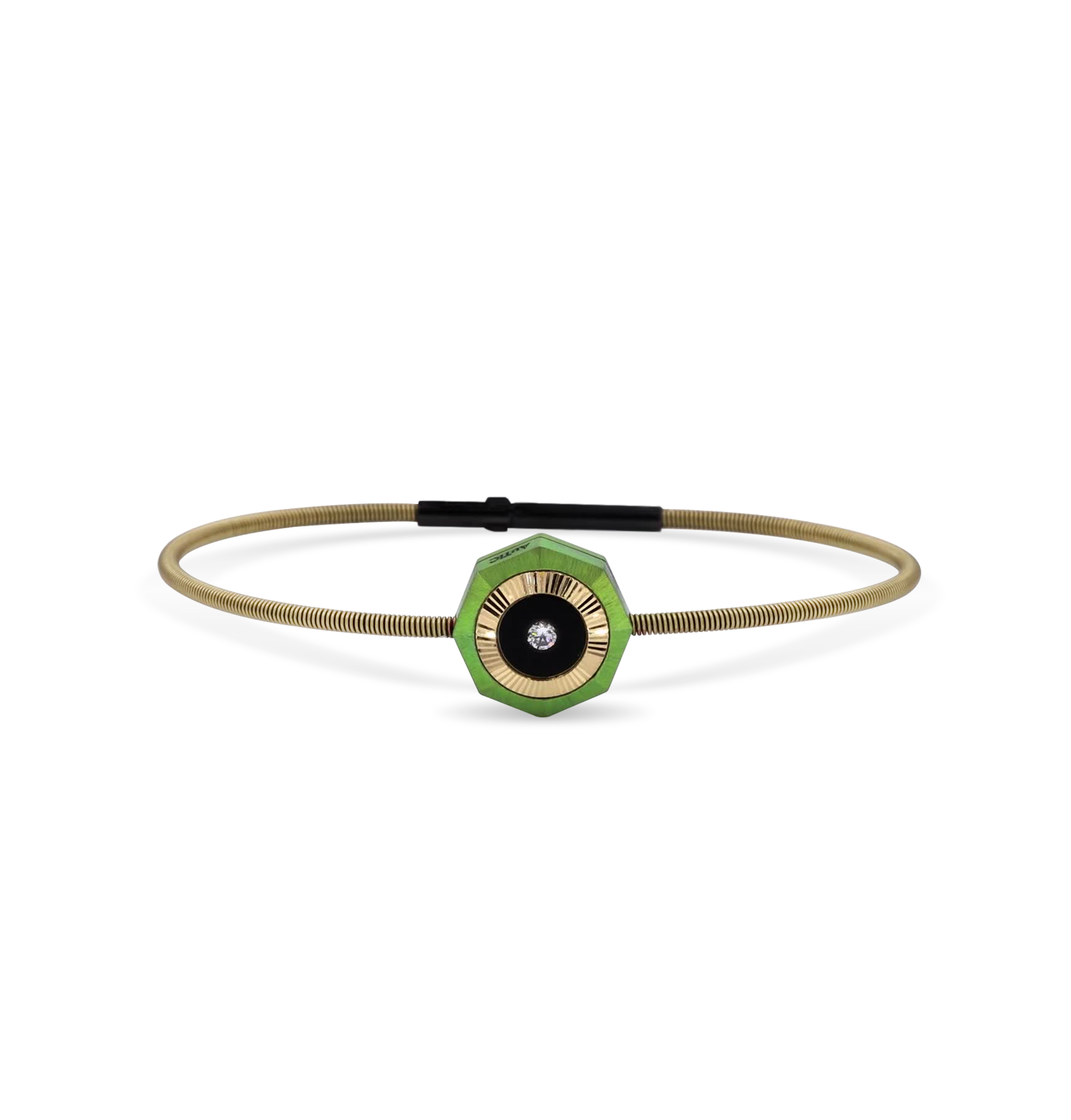 Vibes – Titanium Bracelet in Teal Blue Color
