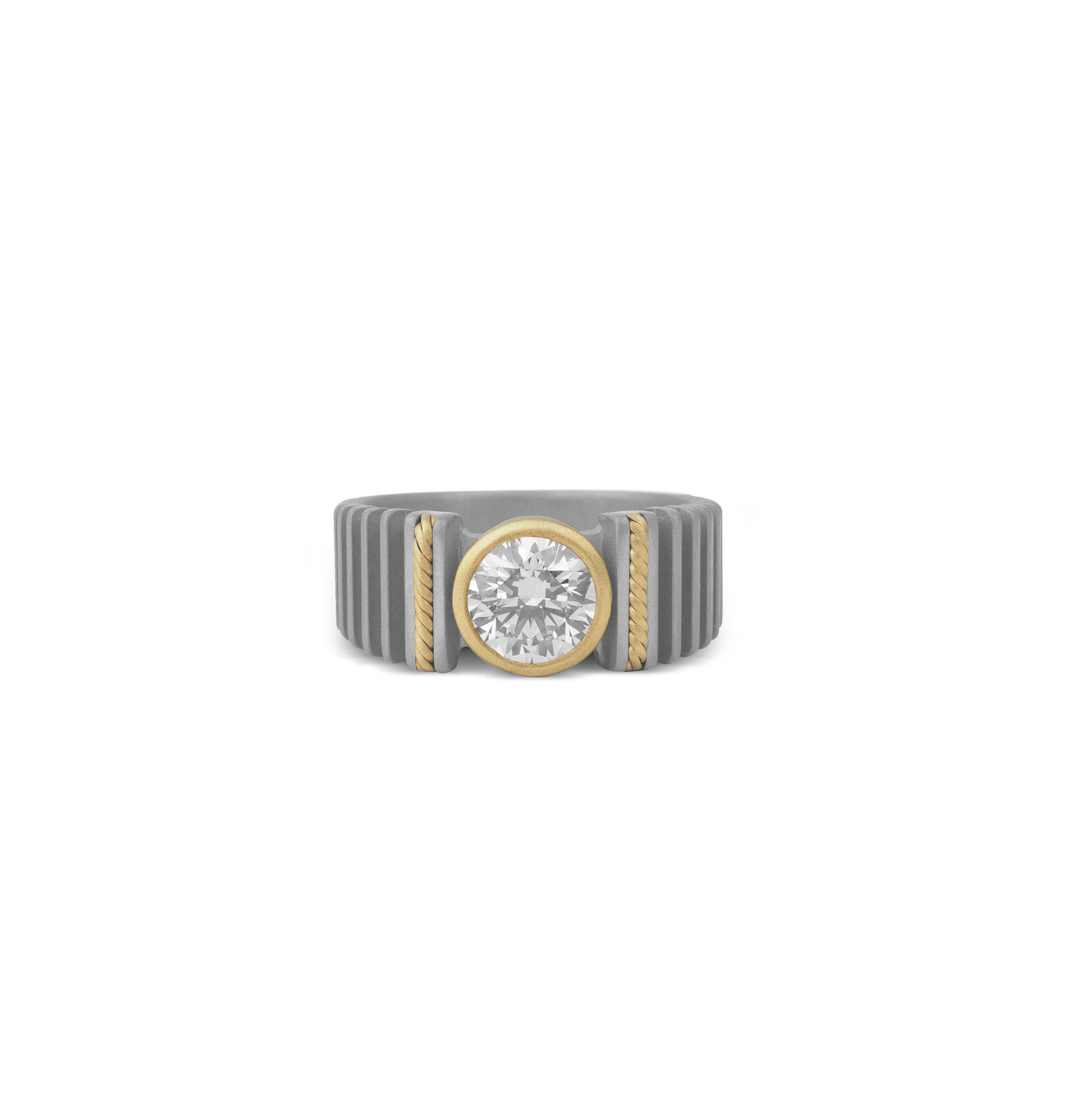 Slice - Men’s Titanium Ring