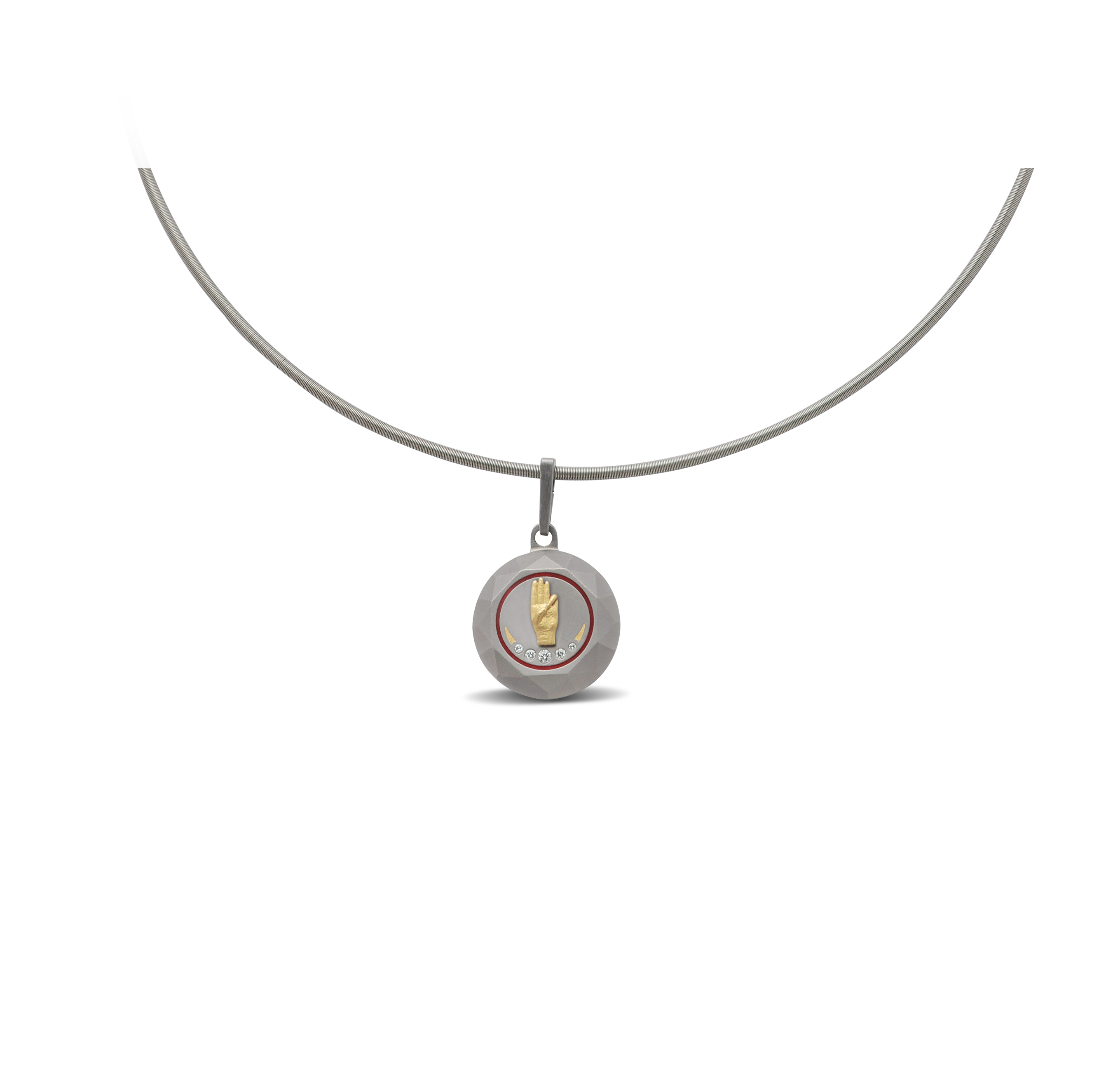 Varun– Mudra Titanium Pendant