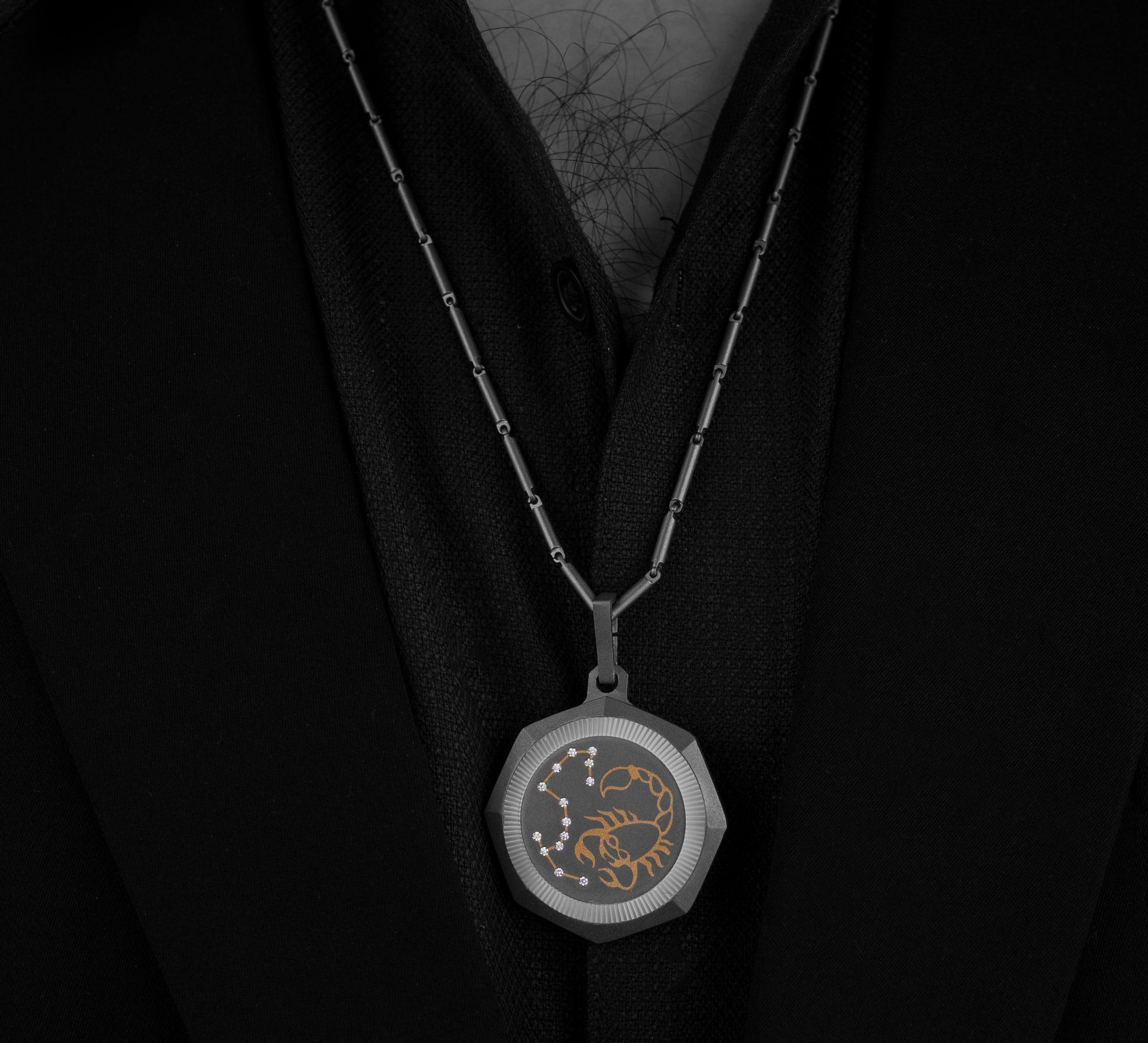 Scorpion Pendant For Scorpio - AuTiC