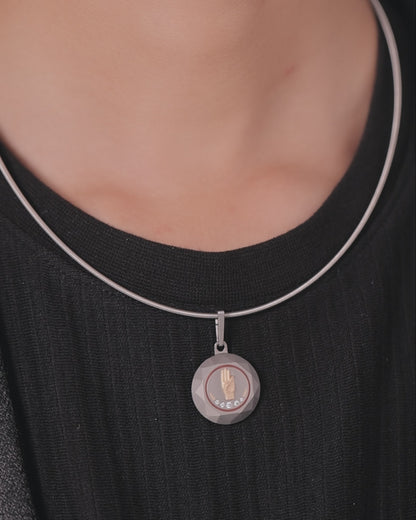 Varun– Mudra Titanium Pendant