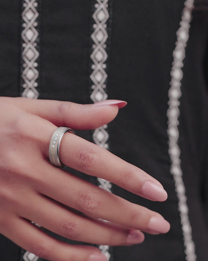 Eternity Soul Link - Women's Titanium Band