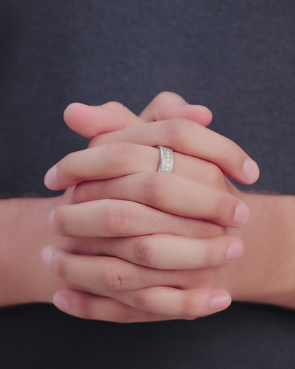 Eternity Soul Link - Men's Titanium Band