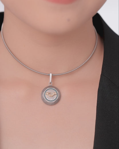 Dhyan – Mudra Titanium Pendant